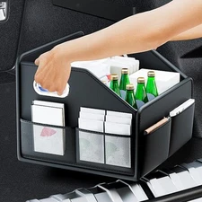 Car Trunk Organizer Foldable Container Bin Waterproof Cargo Storage Box