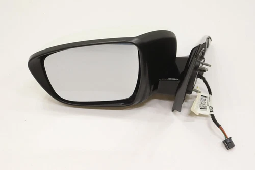 2018 -2020 NISSAN PATHFINDER FRONT LEFT SIDE DOOR REAR VIEW MIRROR OEM WHITE_QAK