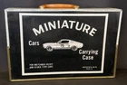 Vintage Matchbox Miniature Cars Carrying Case American Metal Box Co. Black & Red