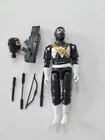 Gi Joe Black Major Storm Shadow Black Power Ranger Figure Cobra Ninja 3.75