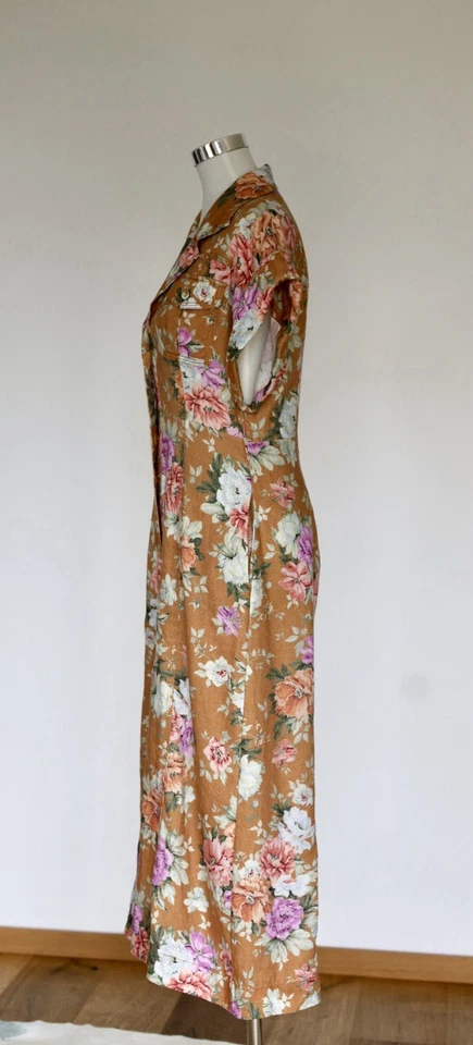 Zimmermann Cropped Floral-Print Leinen Jumpsuit 36 - Bild 3 von 4