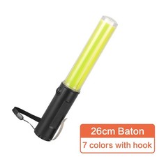 Traffic Wand Led Traffic Control Wand Safety Light Baton Magnetic Hook Rope For