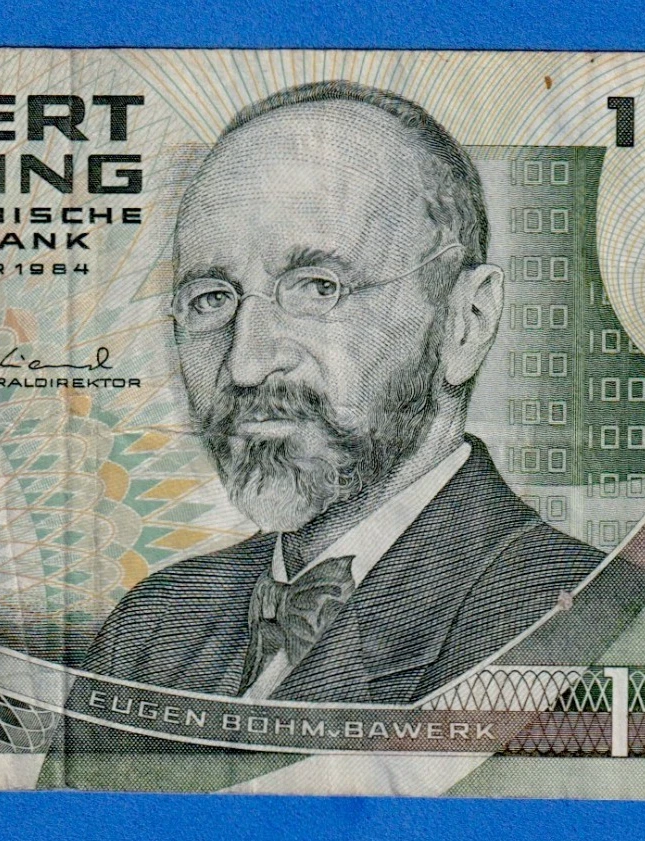 Austria / Österreich 100 Schilling 1984 P-150(1) Circulated Banknote G641674Y Foto 3 de 4