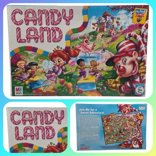 VINTAGE FACTORY SEALED Candy Land Board GAME Candyland Man 2005 Milton Bradley