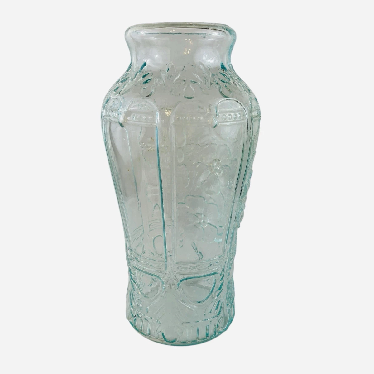 Glass Blue Collectible 1900-1919 Time Period Manufactured Vases