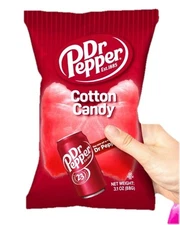 Dr Pepper Cotton Candy Sweet Treats  Gourmet Sugar Candy Snacks Limited Edition
