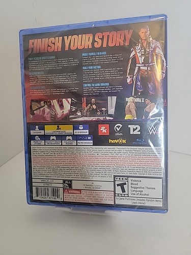 WWE 2K24 W2K24 2024 PS4 US Version Brandneu Factory Sealed - Bild 3 von 4