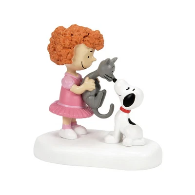 DEPARTMENT 56 Dept 56 FRIEDA AND FARON MEET SNOOPY Peanuts Village 6014530 BRAND NEW 2025