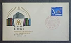Japan Stamps 1961 FDC SC # 739 - National Diet Library and Book,  Unaddressed