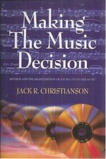 Making the Music Decision by Jack R. Christianson Paperback New LDS Mormon