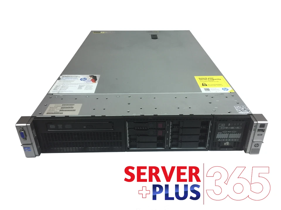 HP DL380p G8, 2x E5-26XX v2 CPUs, 128GB to 512GB RAM, HP 480GB SSDs - Image 3 of 4