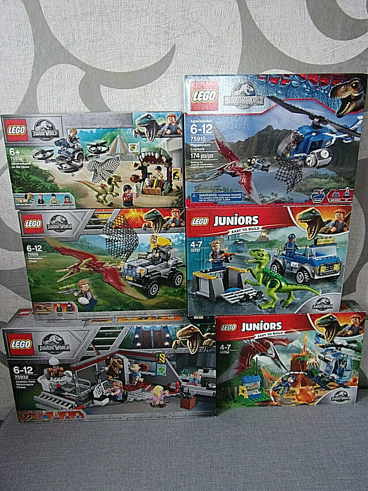 Lego Jurassic World Various Games And Construction Sets for Selection - Nip