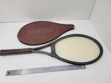 Vintage Yamaha Graphite 65 Tennis Racquet in Leather Case