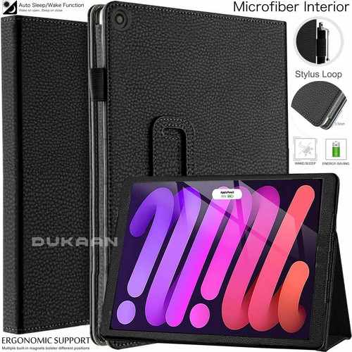 For Apple iPad mini 6 (2021) 6th Generation 8.3'' Smart Flip Magnetic Case Cover - Picture 2 of 3