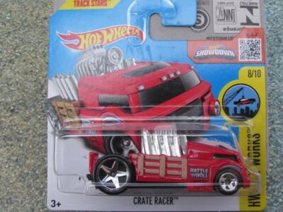 Hot Wheels 2016 #173/250 CRATE RACER red truck HW City works Case K neues Modell