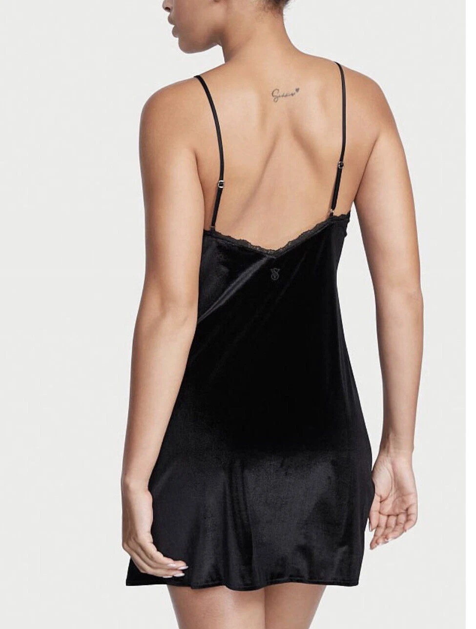 UNDERCOVER Abito Victoria's Secret in velluto nero taglia:M