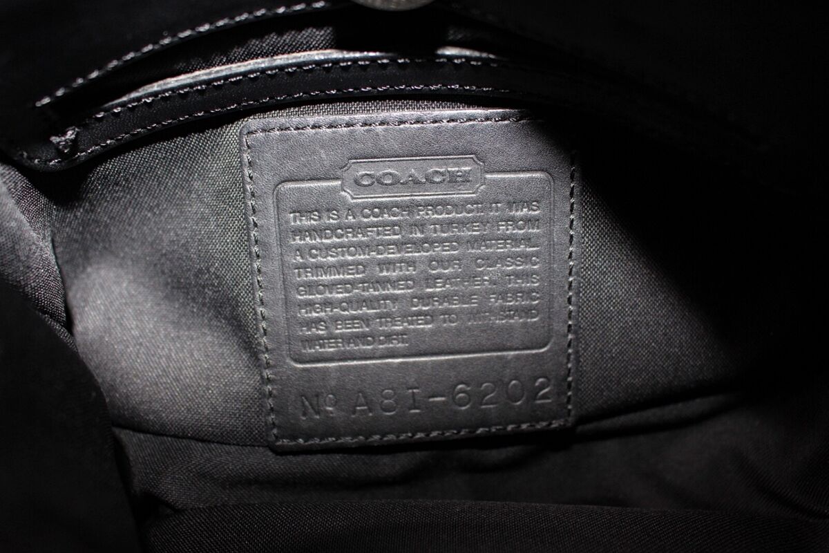 Coach Vintage - Ergo Neo Nylon Mini Satchel 6202 in Black Coach Vintage - Ergo Neo Nylon Mini Satchel 6202 in Black