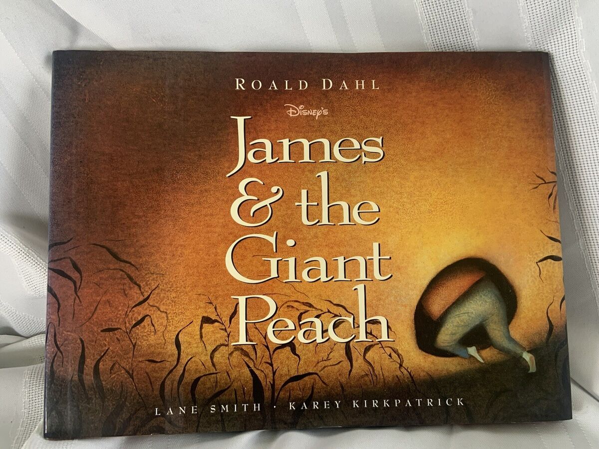 VG 1996 Hardcover in a DJ First Edition Disney's James & the VG 1996 Hardcover in a DJ First Edition Disney's James & the