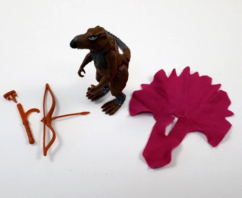 VTG 1988 Splinter TMNT Ninja Turtles Figure Mirage Studios Toys W/ Accessories