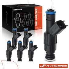 6x Fuel Injector for Chevrolet Equinox 2005-2009 Pontiac Torrent V6 3.4L OHV Gas