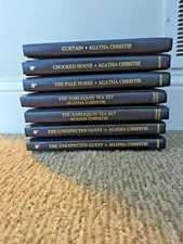 Literary Express Agatha Christie Leatherette - You Pick Titles Dropdown - Rare!