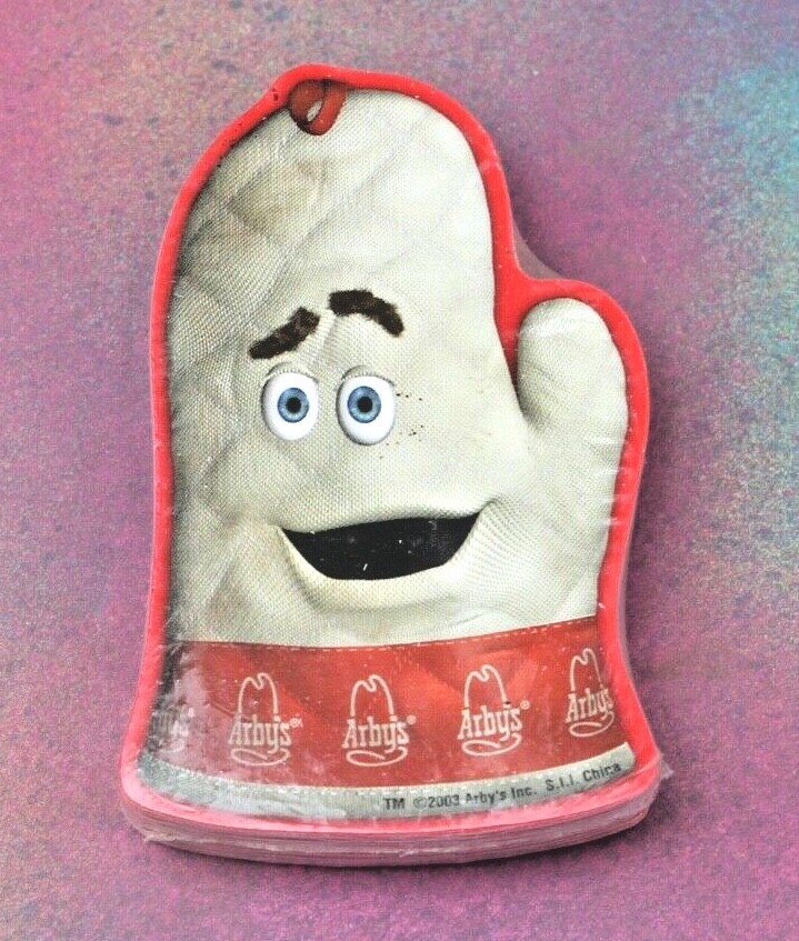 Arby's Child's Meal Oven Mitt: Slap Jack Card Game Toy, 2003