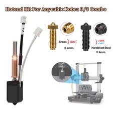For Anycubic Kobra 3/3 Combo Hotend Kit with 0.4mm Nozzle 3D Printer Accessories