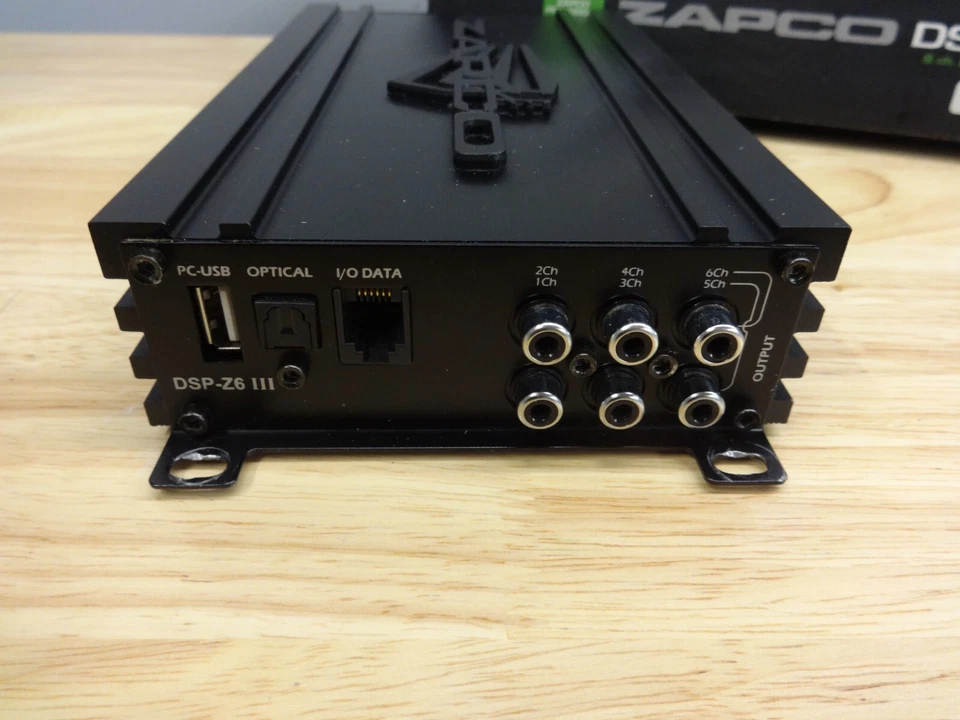 Zapco DSP-Z6 III 6-Channel Digital Sound Processor - Image 4 of 4