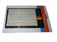 1pc 1660 pt solderless breadboard w 3 binding posts fast ship from USA