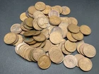 Roll of (50) 1921-S Lincoln Wheat Cents | AVERAGE CIRCULATED