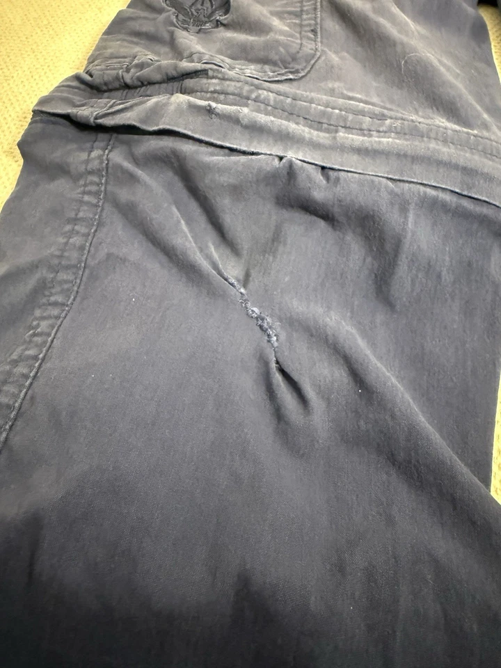 Cub Scouts Switchback Uniform Pants Boy Sz 8 Blue BSA Convertible Zip Off Short - Image 2 of 4