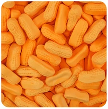 Spangler 2 lb CIRCUS PEANUTS Old Fashioned Orange Colored Banana Candy Bulk Bag