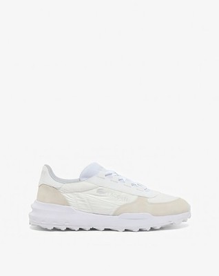 Lacoste Elite Active Evo Sneaker in Weiß und Hellgrau Schuhe