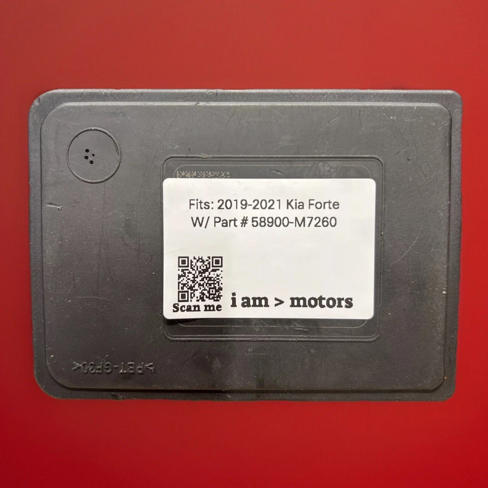 Refurbished ABS Brake Pump Module 2019 - 2021 Kia Forte | 58900-M7260 - Imagen 3 de 4