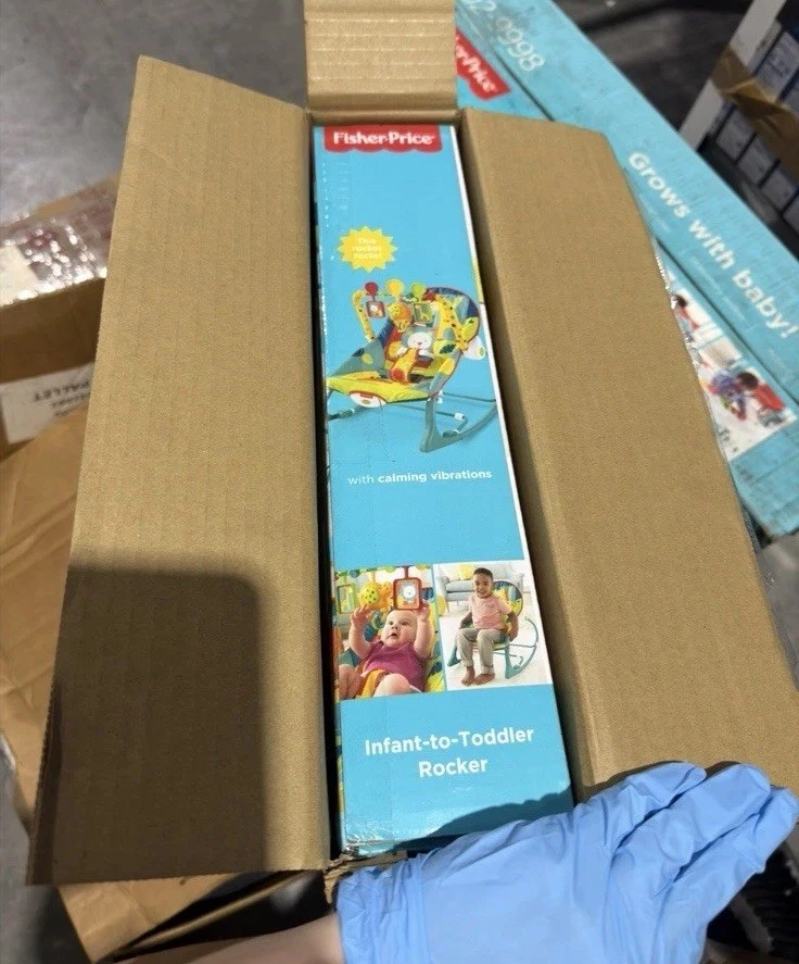 Fisher-Price Bebé a Niño Pequeño Rocker Circo Celebración X7046 Nuevo en Caja Foto 3 de 3