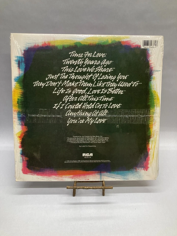 Kenny Rogers They Don't Make Them Like They Used To Vinyl LP 1986 RCA Record - Image 3 of 4