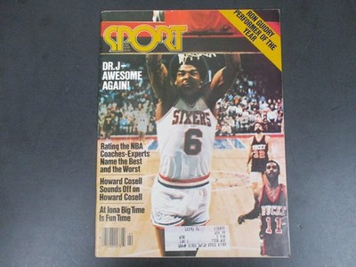 SPORT Magazine February 1979 Dr. J NBA Coaches Howard Cosell Ron Guidry