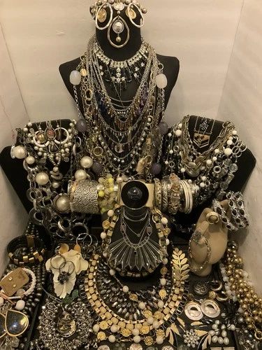 Huge-estate-jewelry Lot-Redesign-junk-for Craft-costume-10+lbs