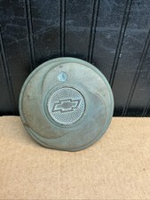 Rare Chevrolet Chevy Vintage Hubcap Brass Steel 6 12 Diameter Original