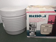 Reliance Hassock Portable Camping/Outdoor Toilet-Model No. 9844