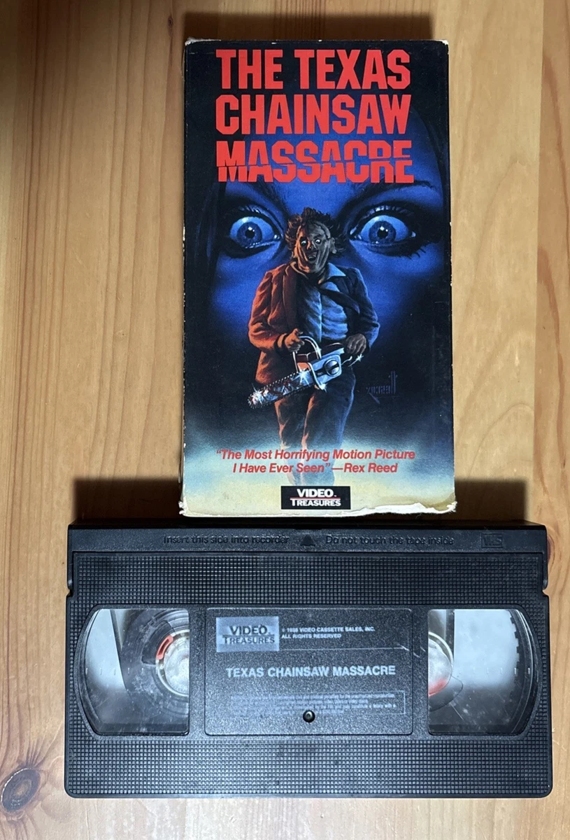 The Texas Chainsaw Massacre VHS Tapes for sale - eBay