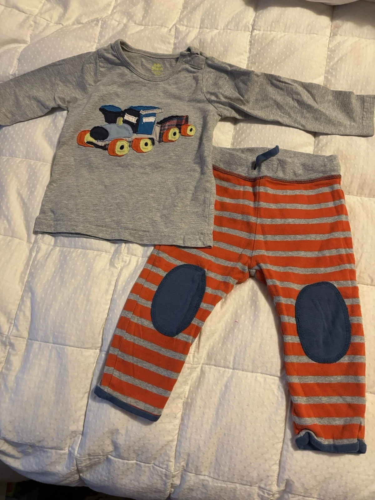 Baby Boden 2 Piece Cotton Top And Pants 18-24 Months