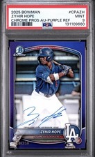 2025 · Bowman Chrome · Chrome Auto — 1st status unconfirmed · Purple Refractor · /250
