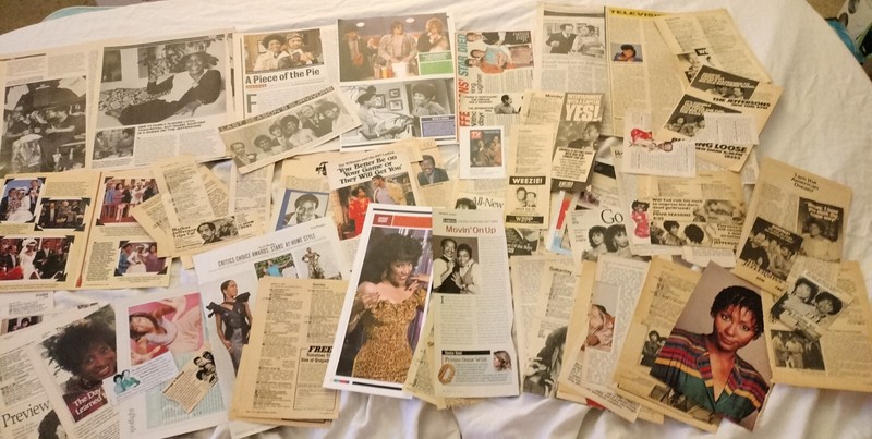 clippings lot THE JEFFERSONS amen 227 6 oz