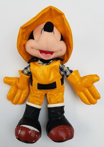 Juguete de peluche suave de Mickey Mouse Alaska Cruise Line de los parques de Disney 11" 26 cm EE. UU. - Imagen 3 de 12