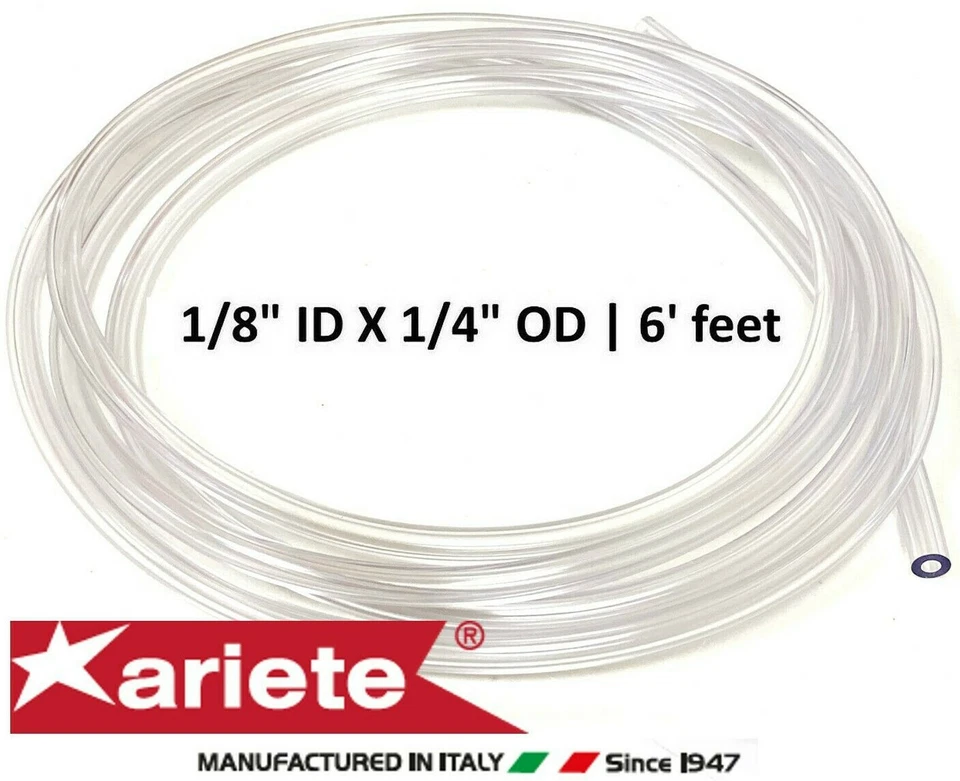 1/8 英寸 ID 透明燃料线气体软管管碳水化合物通风口 2 冲程或 4 冲程发动机 — 第 4/4 张图片