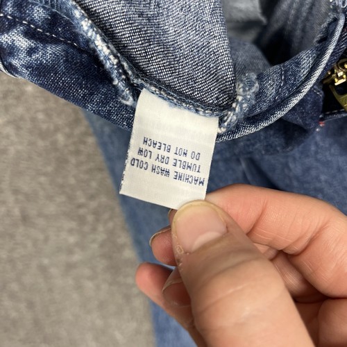 Vintage Y2K Angels Cargo Pocket Jeans Flare Bootcut Denim Juniors Size 11 - Picture 16 of 19