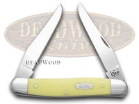Case Xx Smooth Yellow Delrin Muskrat Cv Pocket Knife Knives on sale Case Xx Smooth Yellow Delrin Muskrat Cv Pocket Knife Knives on sale
