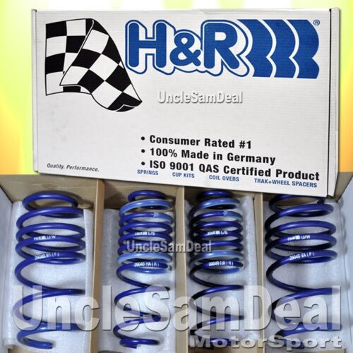 H&R LOWERING SPORT SPRINGS FOR VOLVO S80 V70 WAGON FWD 1.20"F 1.00"R DROP - Picture 1 of 2
