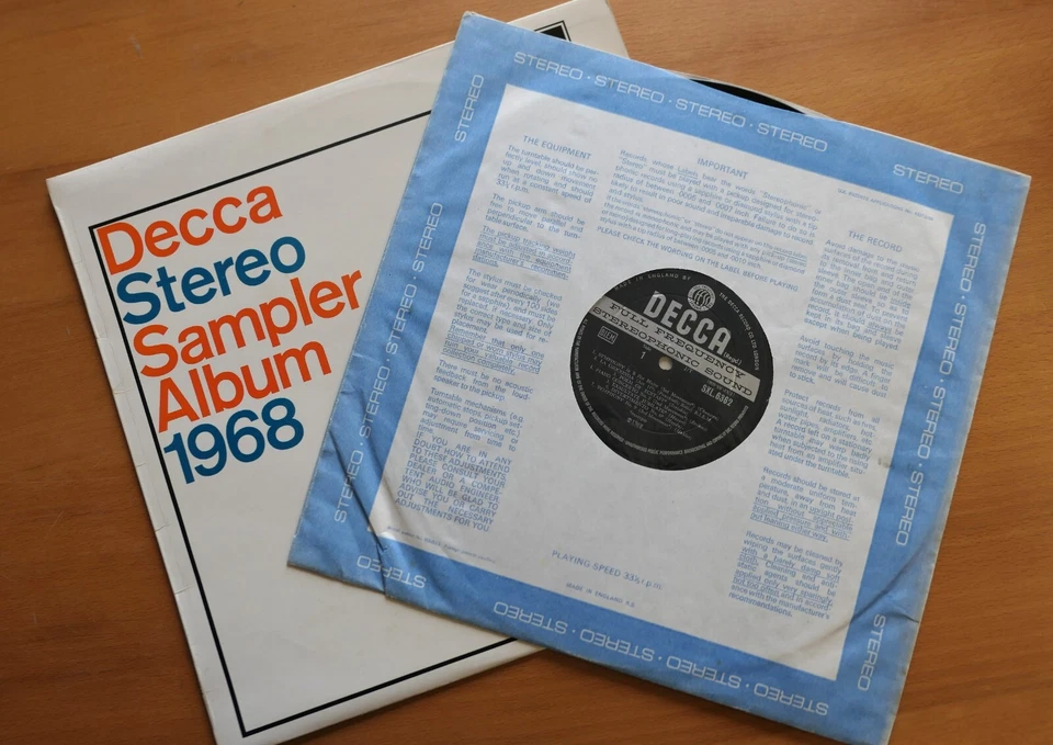 SXL 6362 ED2 Decca Stereo Sampler Album 1968 Decca 1st WBG Stereo NM - Image 4 of 4